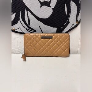 Kurt Geiger London Quilted Leather Zip-Around Wallet